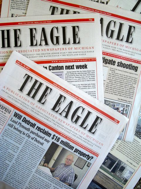 Eagle Front Page