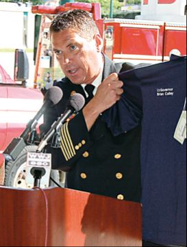 Westland Fire Chief Michael Reddy