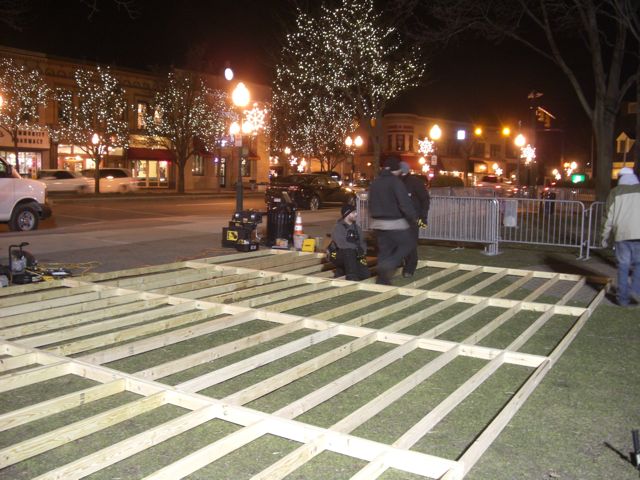 ICE RINK Construction