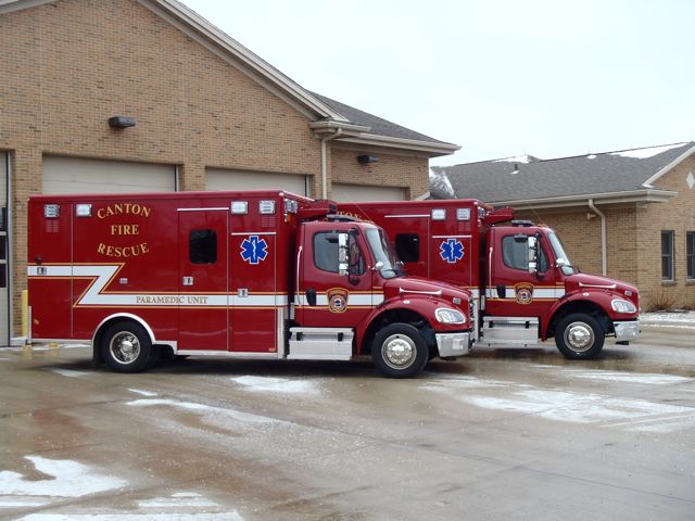 Canton Twp New Ambulances