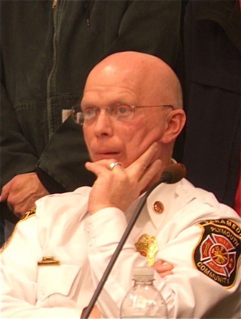 Plymouth Township Fire Chief Mark Wendel