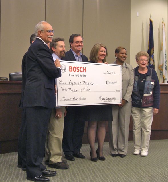 Robert Bosch Gift to Plymouth Township