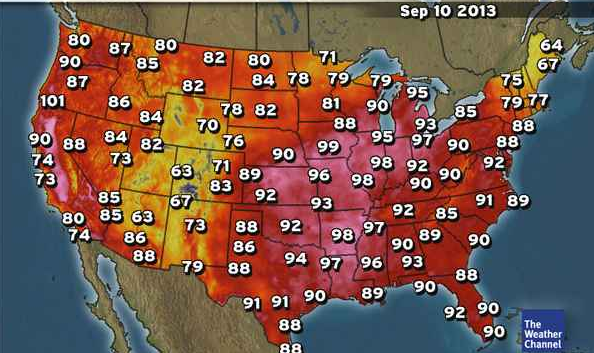 National Weather Map