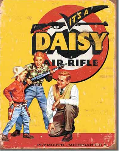 Daisy Air Rifle Ad