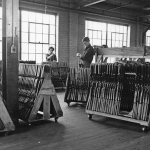 Daisy Factory Interior, Circa 1895