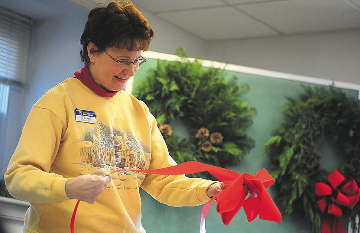 Preparing Christmas Wreaths