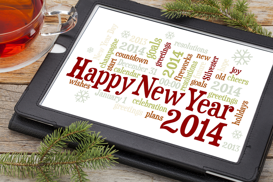 HAPPY NEW YEAR TABLET