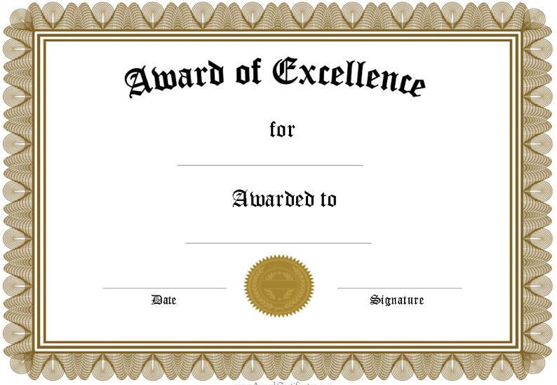 Award