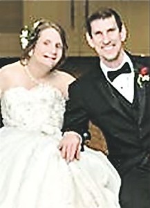David Gorden and his bride Maureen