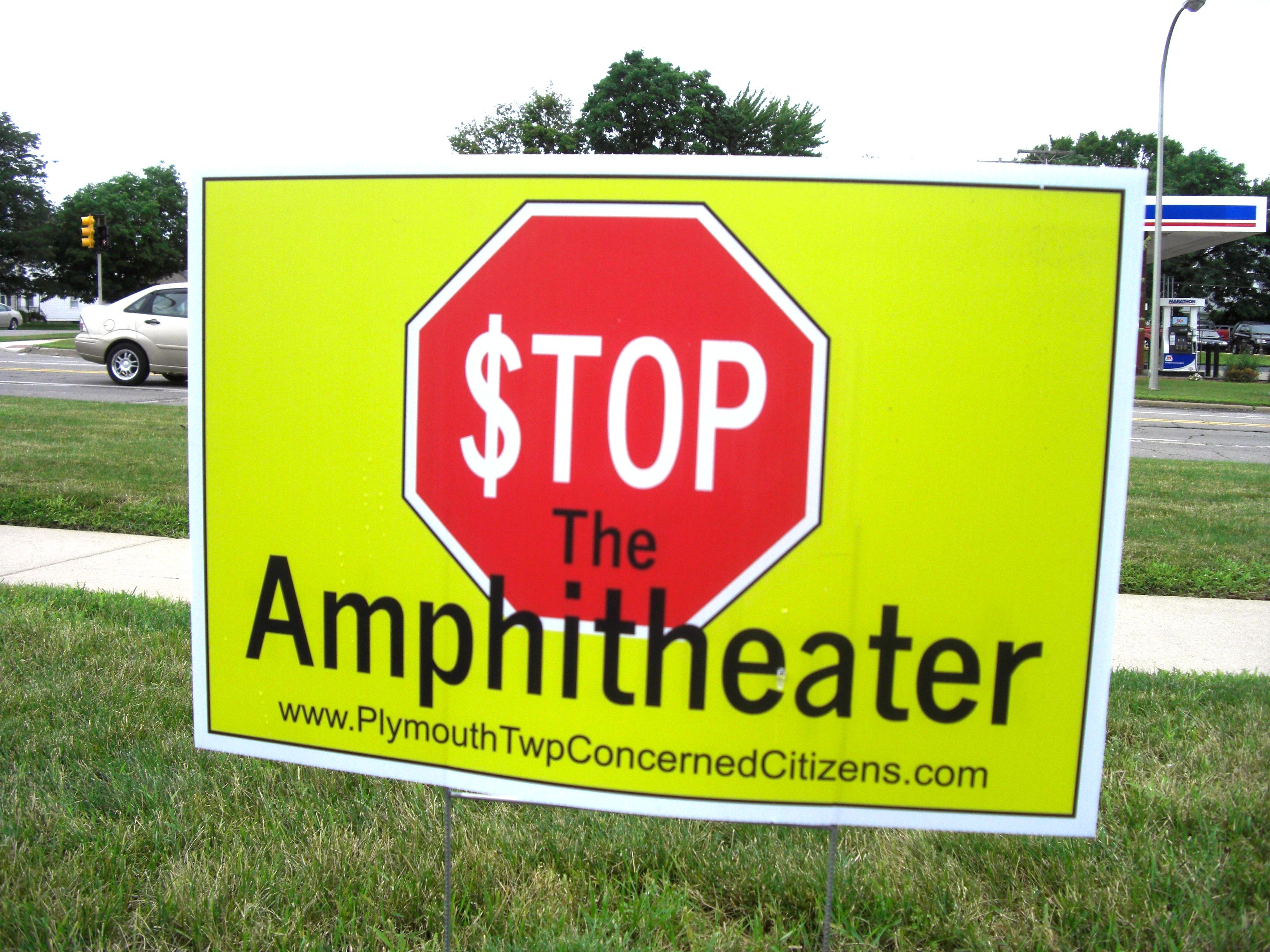 Amphitheater Signs