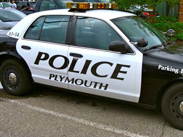 Plymouth Police Vehicle