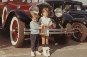 First family trophy at Connecticut Concours, 1966