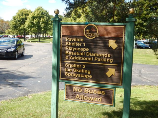 Plymouth Township Park Entrance