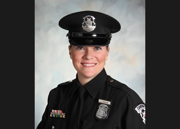 Canton PD Community Relations Officer Patty Esselink