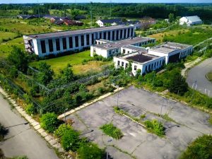 Aerial view of DeHoCo land