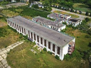 Cell-block buildings-Detroit House of Corrections