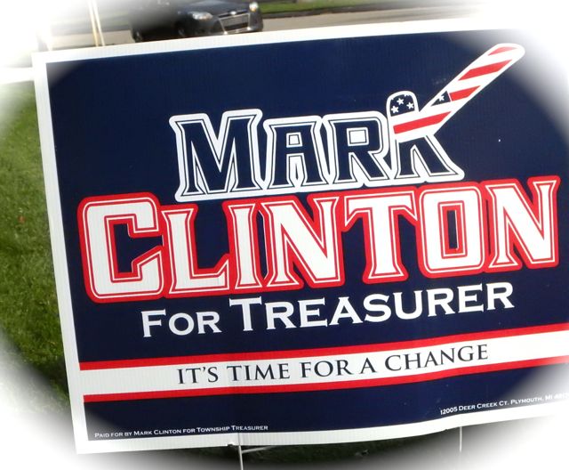 Clinton Campaign Sign