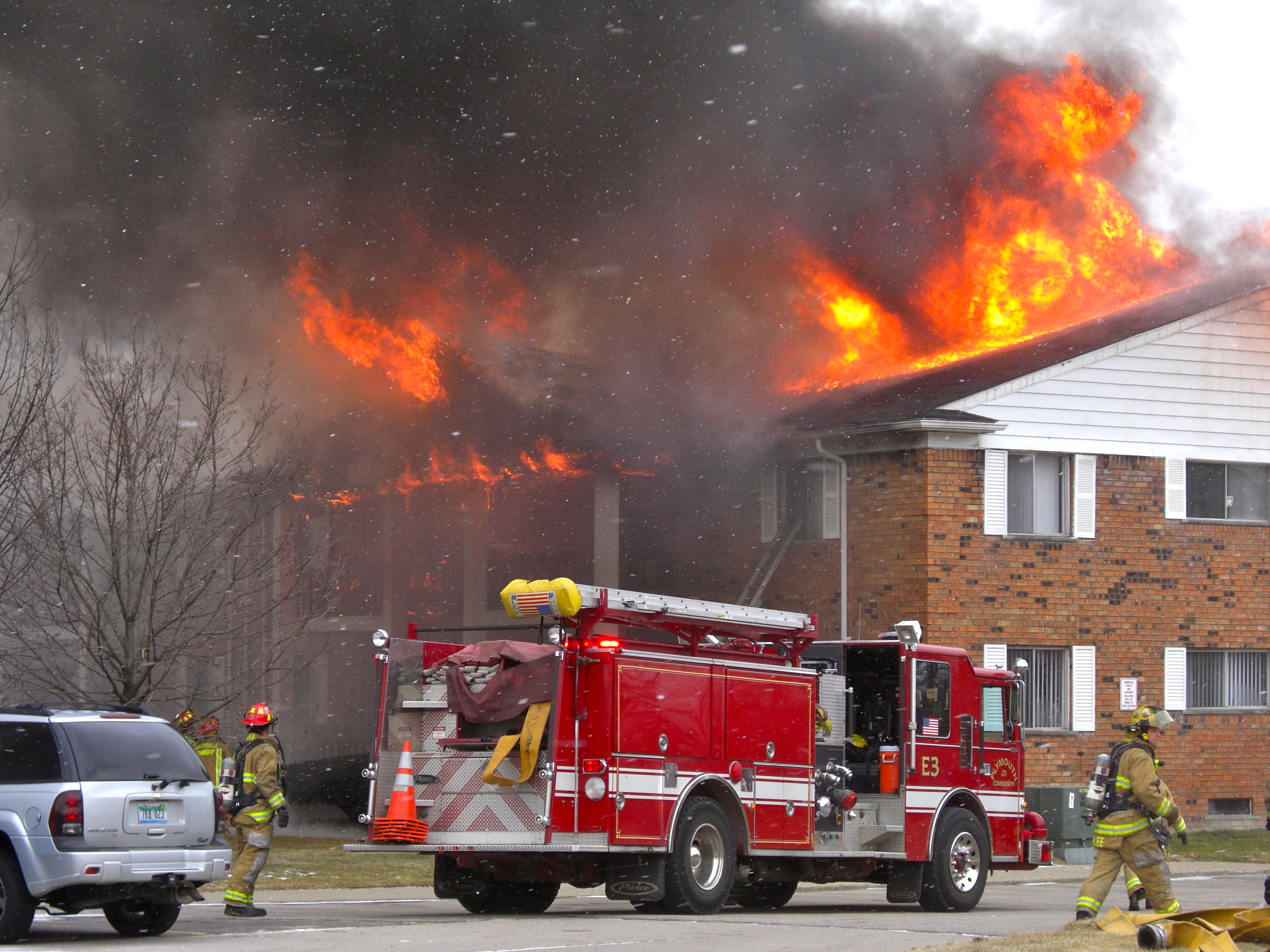 Lake Pointe Village Apt Fire