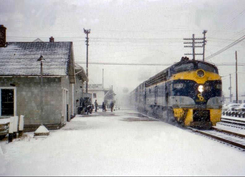 Plymouth RR Station Circa