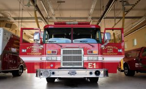 Plymouth Township fire engine e