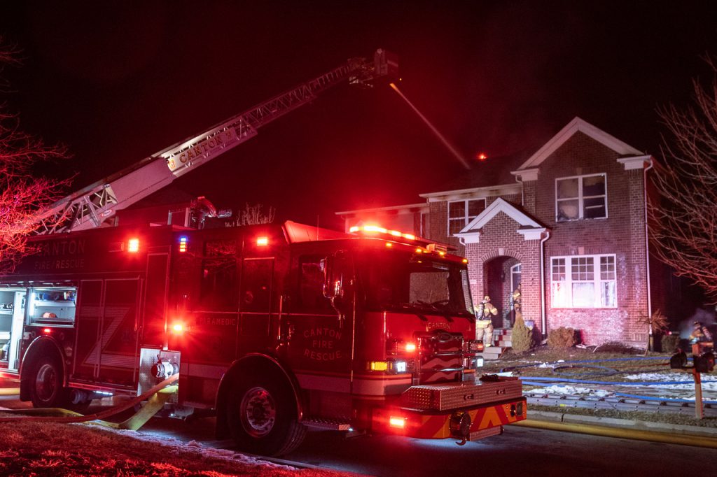 Fire destroys Canton home Plymouth Voice
